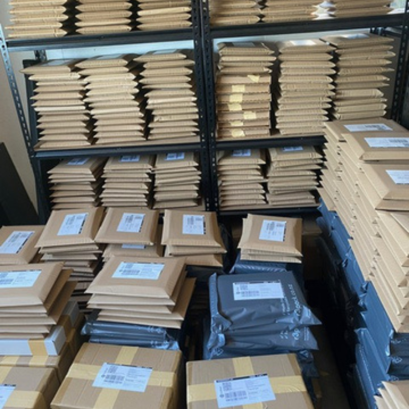Tuhi Stationery orders packed and ready to ship